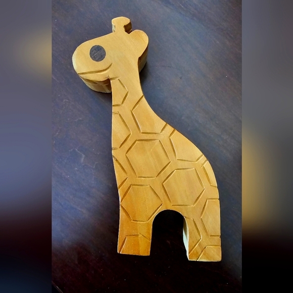 None Other - Wooden Giraffe